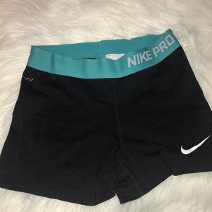 Nike Pro spandex shorts